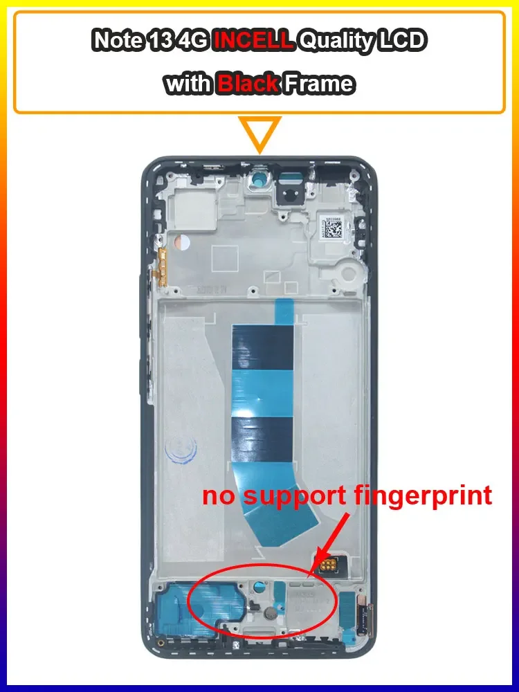 AMOLED Display Assembly – for Redmi Note 13 4G - Image 10