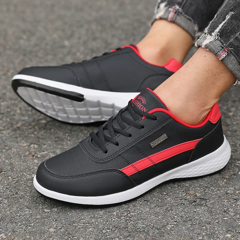 Men S Tennis Korean Edition Lightweight Fashion Sneakers Designer - Image 3