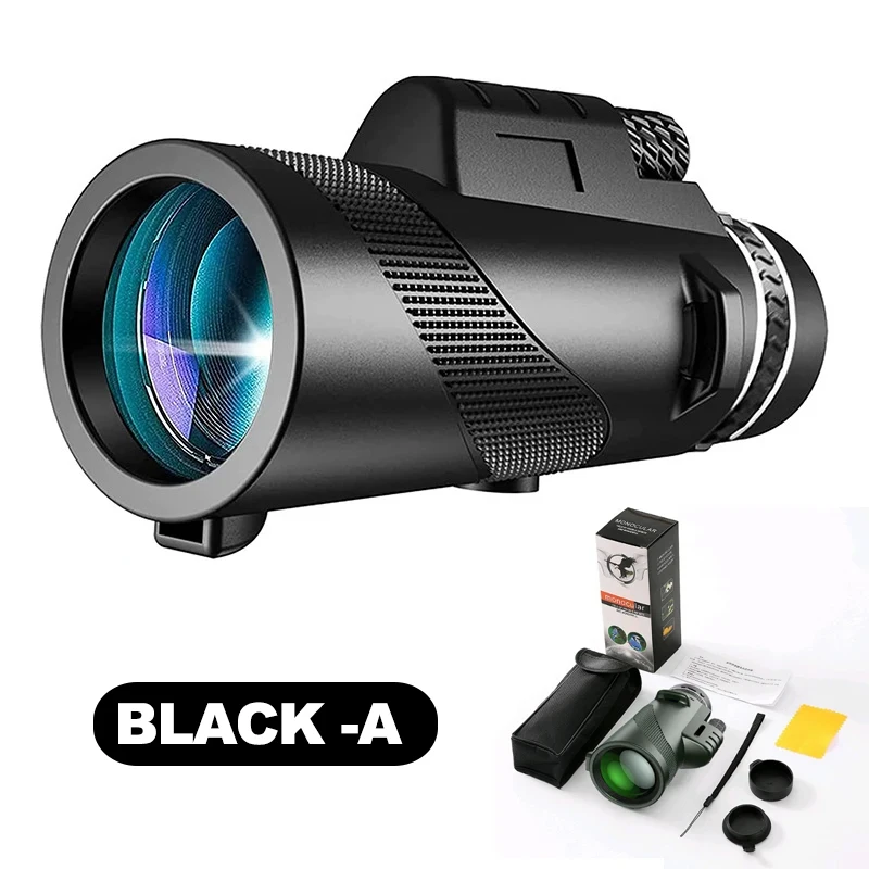 Portable HD Zoom Monocular Telescope 80×100 - Image 9