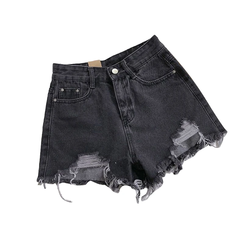 Korean Denim Shorts Women Summer Fashion Casual High Waist - Image 6