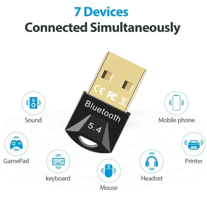 USB Bluetooth 5.4 Adapter – Plug & Play - Image 2