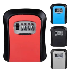 Wall Mount Key Lock Box 4 Digit Password Code