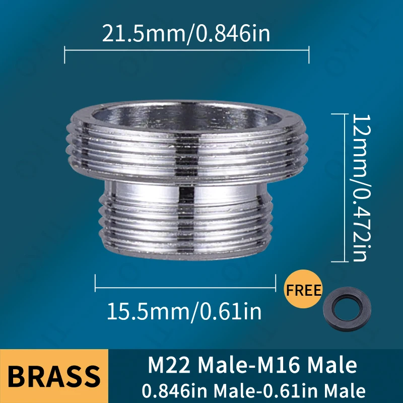 Brass Faucet Adapter Male Female Kitchen Converter For Aerator - Image 9