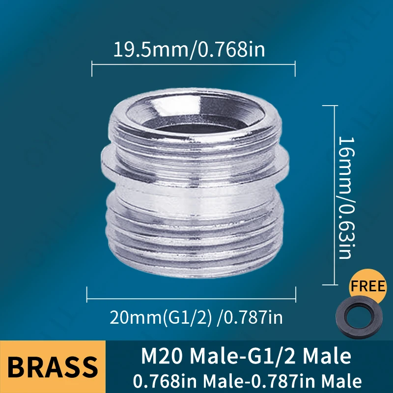 Brass Faucet Adapter Male Female Kitchen Converter For Aerator - Image 8