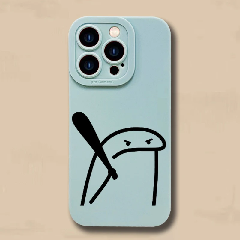 Cute Cartoon Matchman Silicone Phone Case For Iphone 16 - Image 14