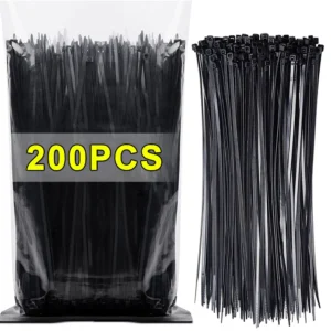 Reusable Nylon Cable Ties – 100/200 Pack