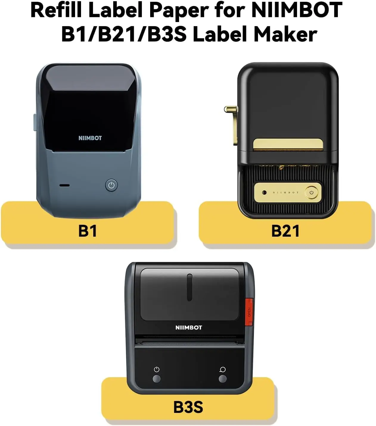 Portable Round-Label Thermal Printer - Image 2