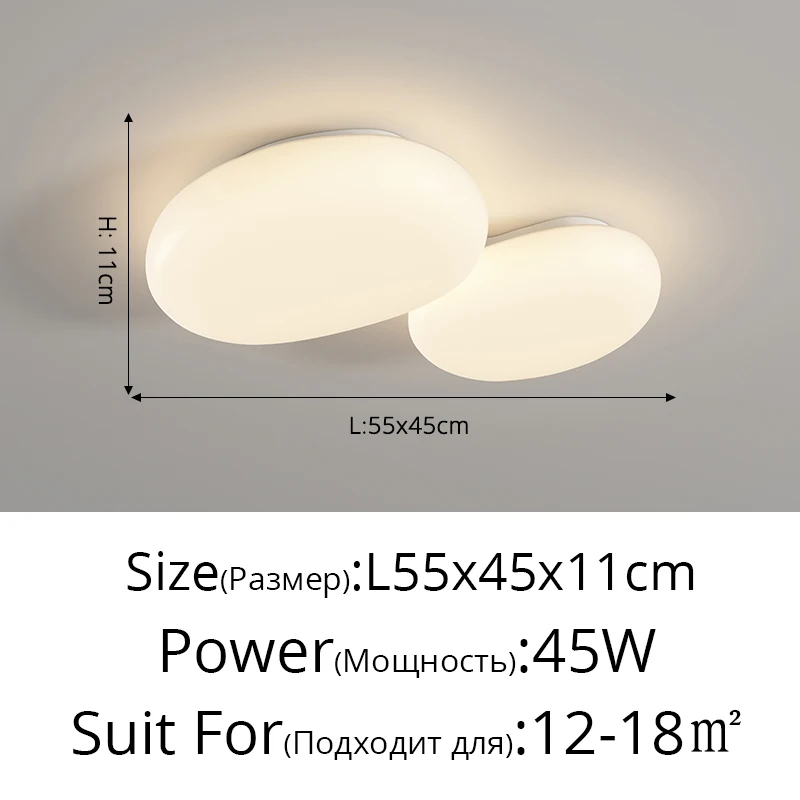 Home Lighting Led Ceiling Light Simple Modern Ceiling Chandeliers for Bedroon Living Room Study Lustres Indoor Decoration Lamp - Image 13