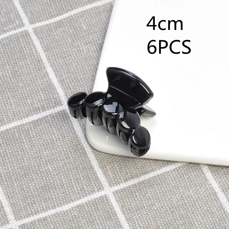 Mini Claw Hair Clips – 6 Piece Set - Image 23