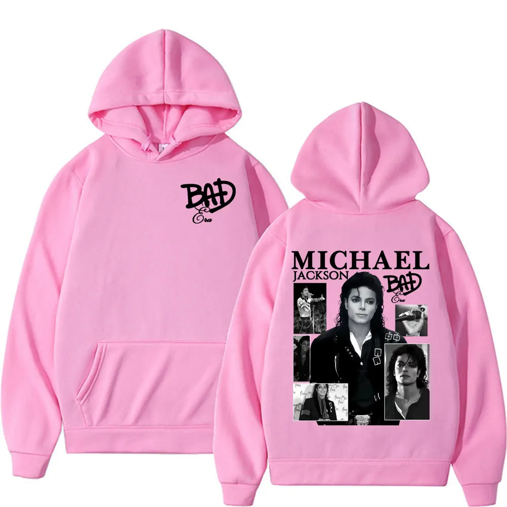 King Of Pop Michael Jackson Bad Era Album Hooded - Image 8