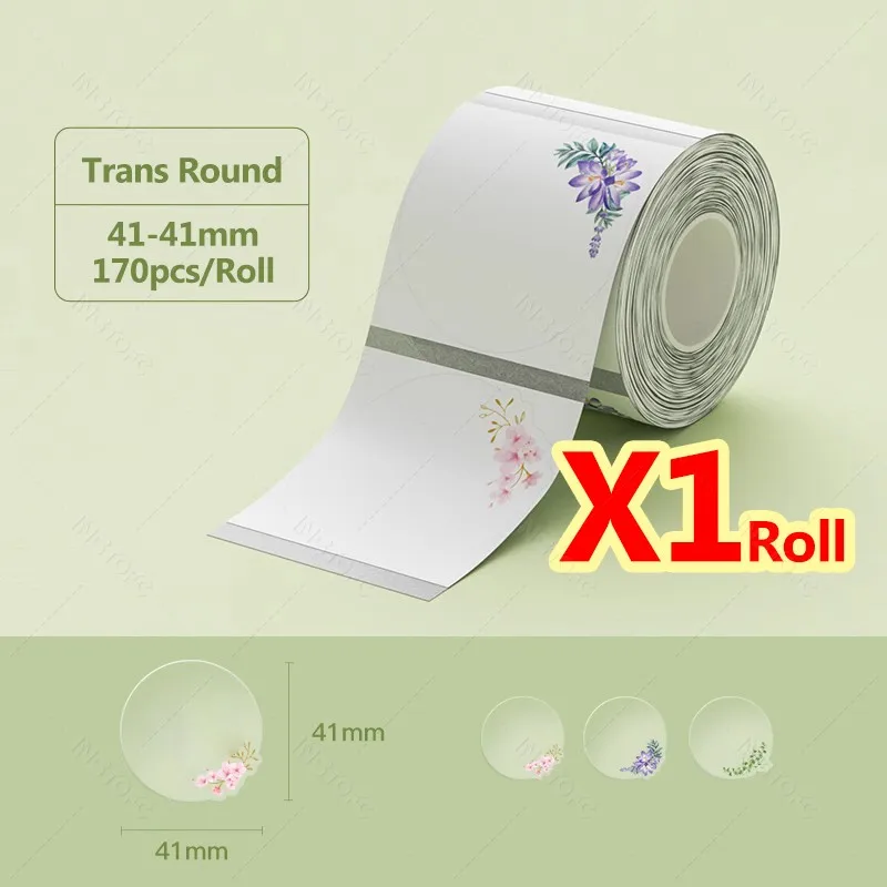 Portable Round-Label Thermal Printer - Image 8