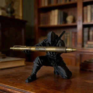 3D Printed Ninja Pen Holder – Desk Organizer