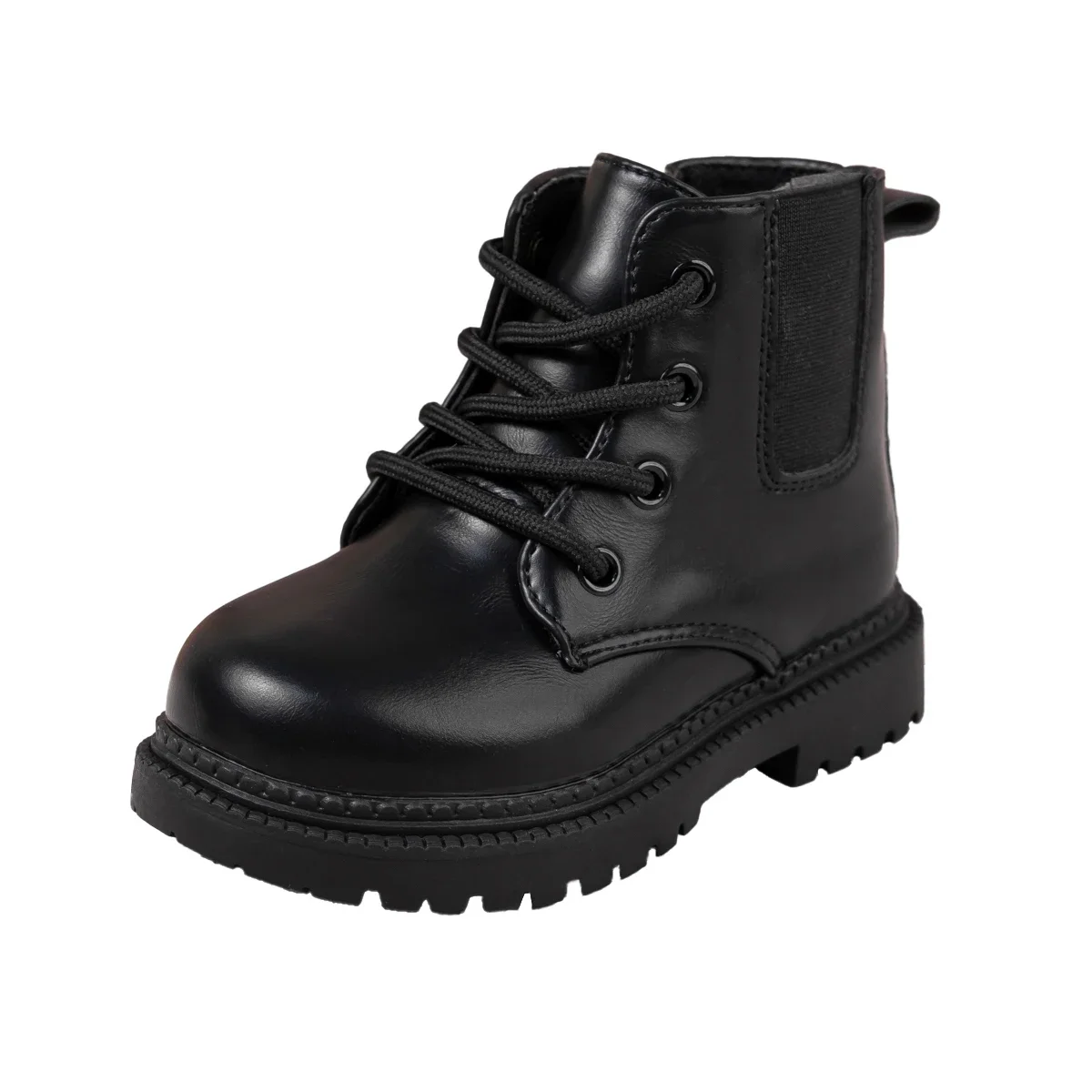Autumn And Winter Children S Shoes Waterproof Pu Leather - Image 10
