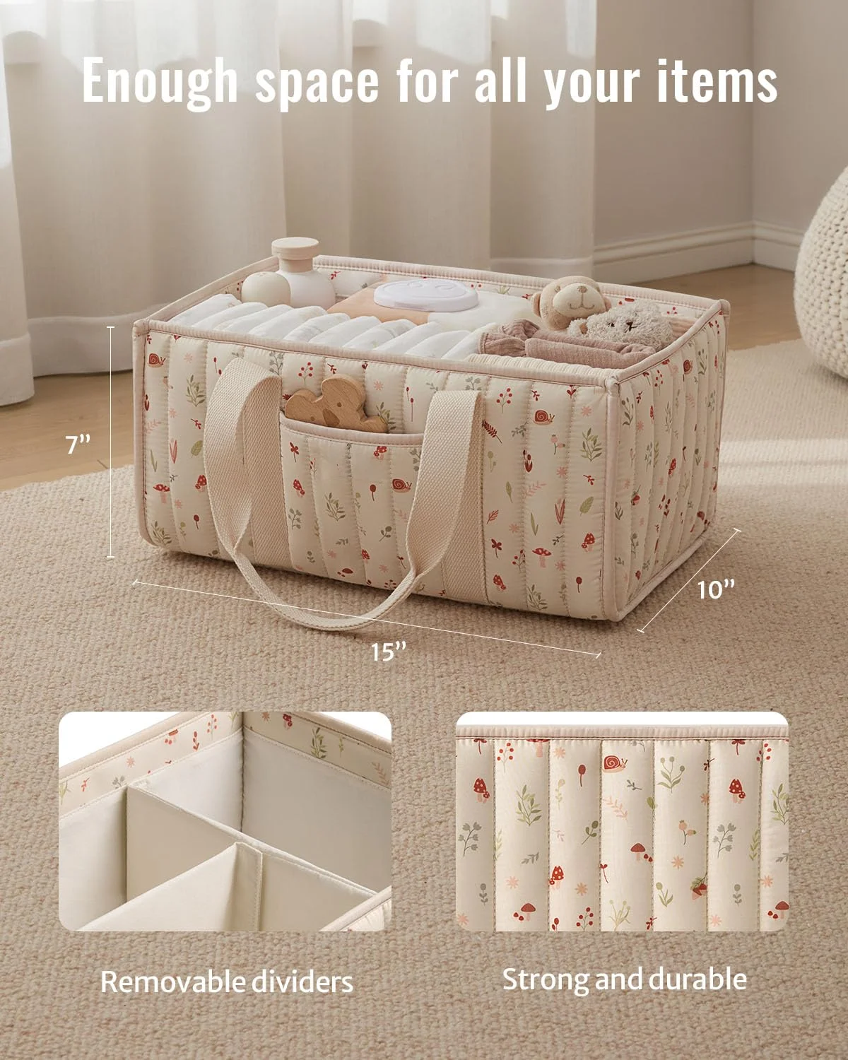 Diaper Caddy Organizer - Image 4