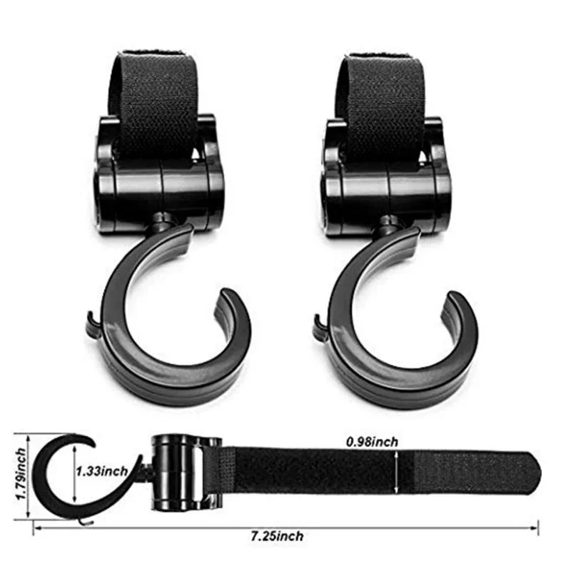 Baby Stroller Hooks Plastic Buckles Clips Carabiner Multifunction Household - Image 5