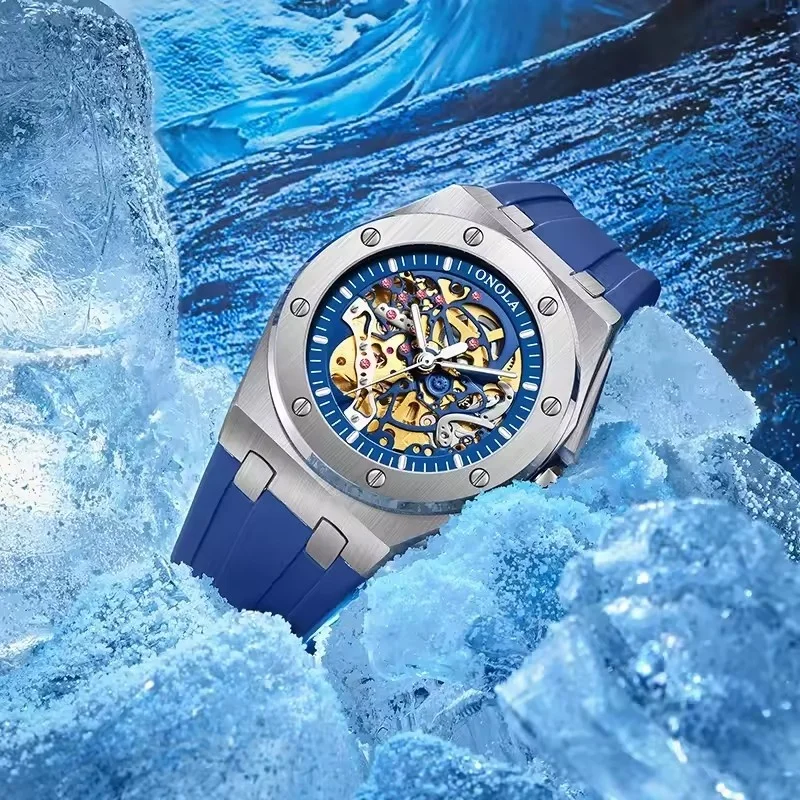 Onola 3834 Top Brand Fashion Men S Automatic Mechanical - Image 3