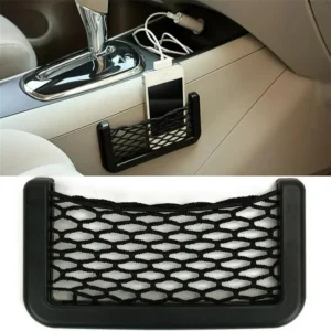 Auto Seat Side Interior Back Sundries Pocket Mesh Storage