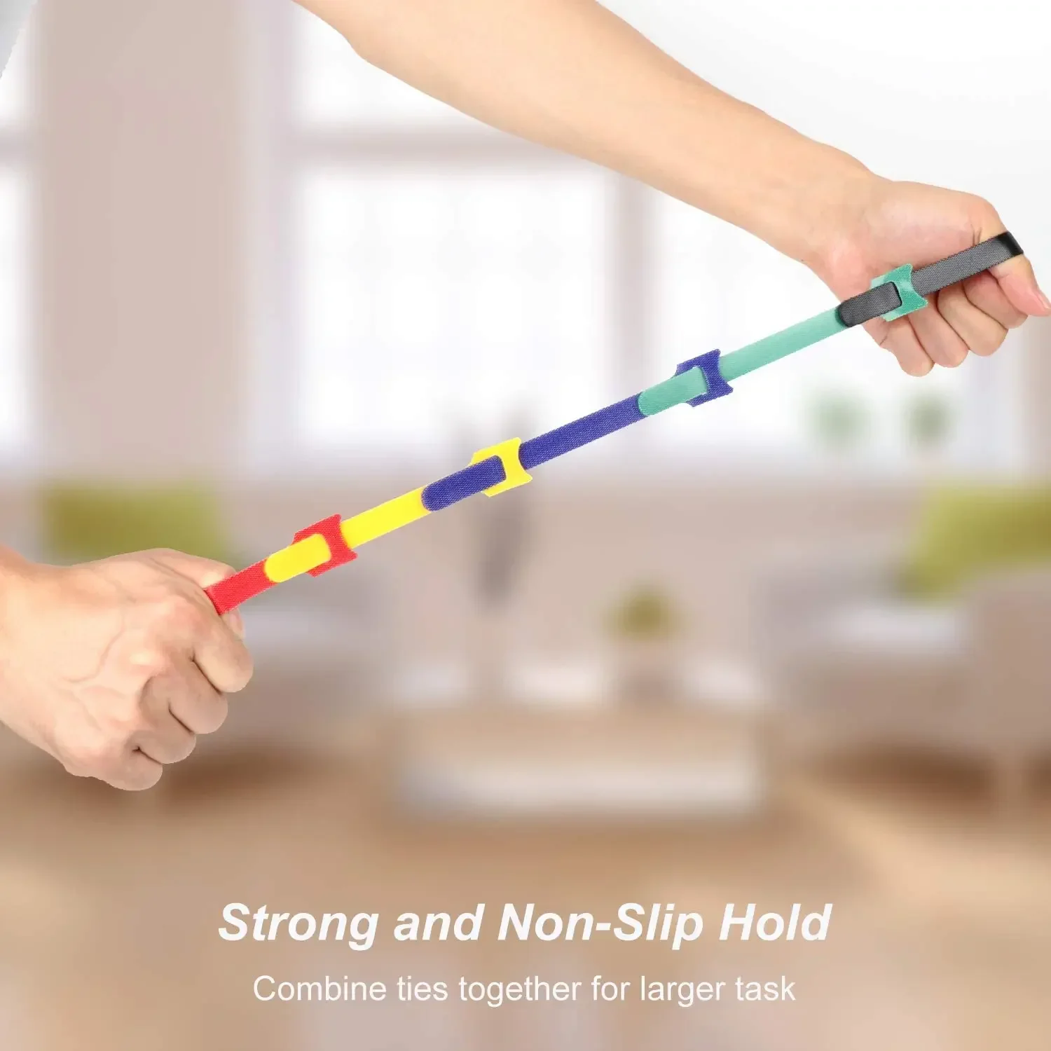 Reusable Cable Ties – Cord Organizer Set - Image 4