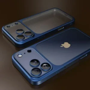 Luxury Plating Color Pc Transparent Phone Case For Iphone