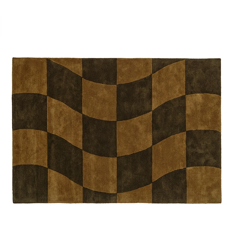 Modern Style Bedroom Decor Bedside Carpet Thicken Trendy Art - Image 18