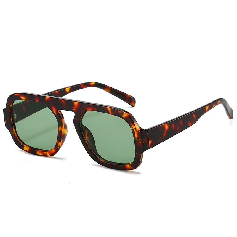 Retro Square Sunglasses – Gradient Lens - Image 11