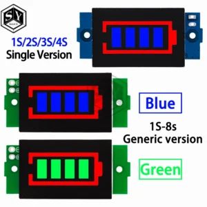 1s 2s 3s 4s Single 3.7v Lithium Battery Capacity