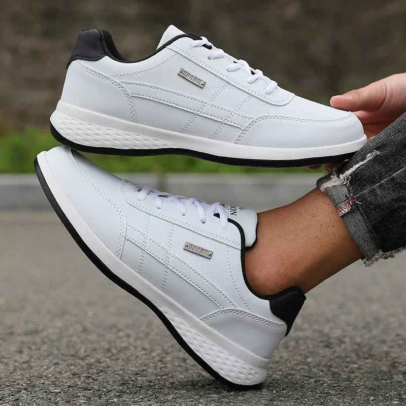 Men S Tennis Korean Edition Lightweight Fashion Sneakers Designer - Image 7