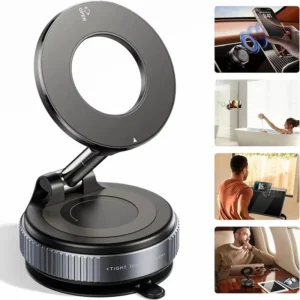 Vacuum Magnet Car Bracket Upgraded Version Multi-angles Adjustment Strong