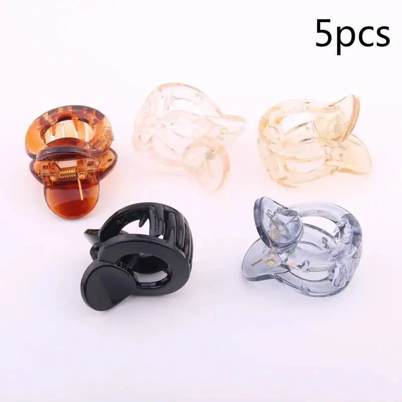 Mini Claw Hair Clips – 6 Piece Set - Image 2