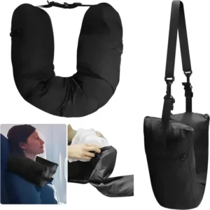 Fillable Travel Pillowcase Organizer Bag Carryable Travel Bag Airplane