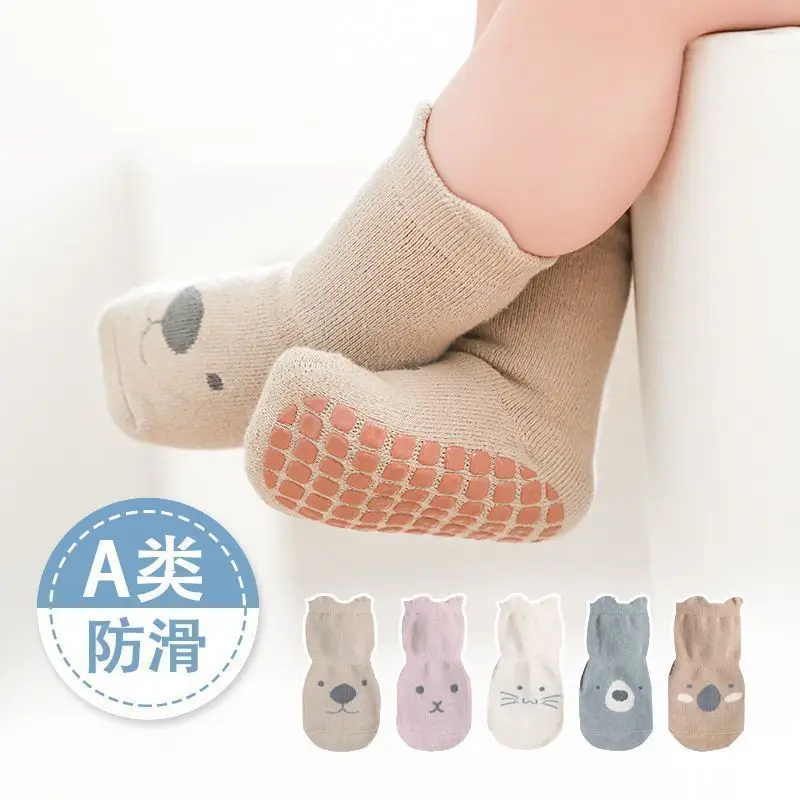 Baby Floor Socks Spring Autumn Pure Cotton Infant Cartoon - Image 3