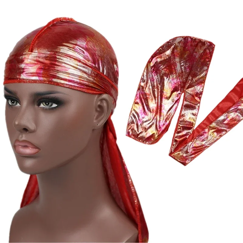 Unisex Satin Durag Bandana – Extra Long Tail - Image 24