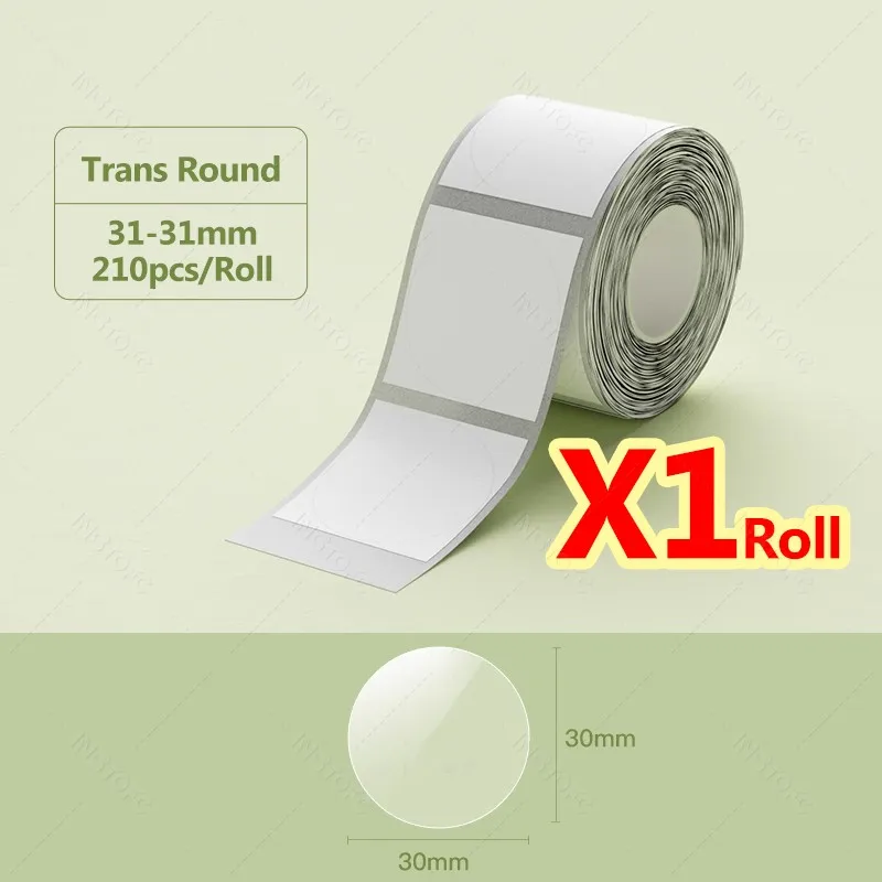 Portable Round-Label Thermal Printer - Image 23