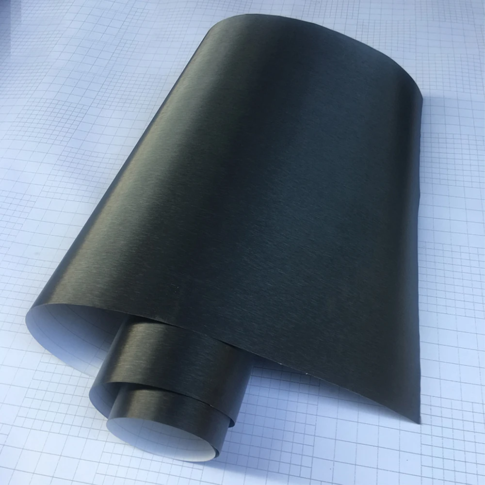 Brushed Aluminum Vinyl Car Wrap Film Car Sticker Diy - Image 8