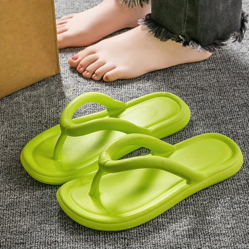 Summer Candy Colors Flip Flops Beach Soft Bottom Flat Slippers for Women Men Outdoor Lightweight Non Slip Flat Slide Sandals - Image 9