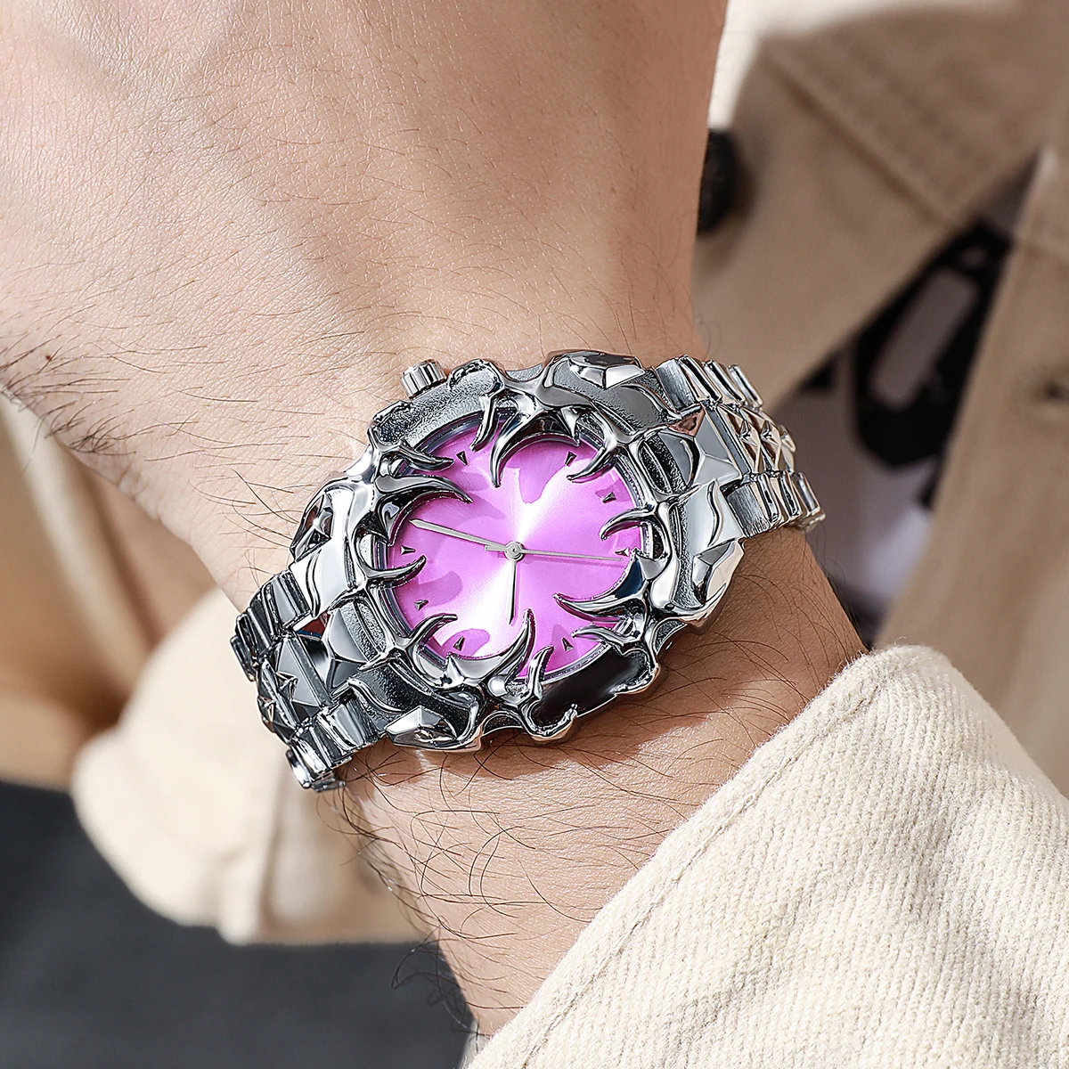 Men's Claw-Shaped Quartz Watch - Image 4