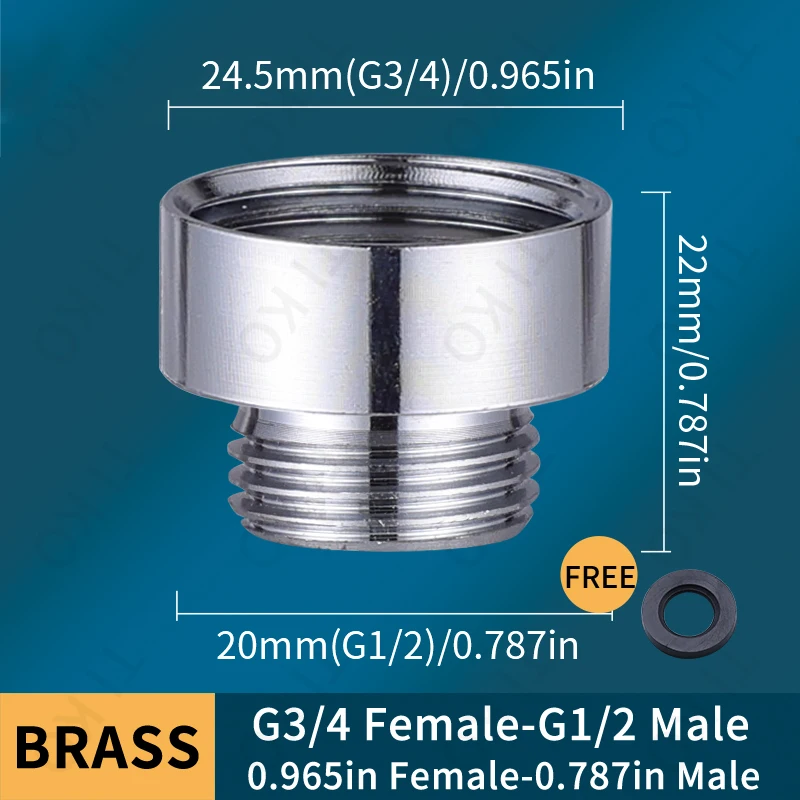 Brass Faucet Adapter Male Female Kitchen Converter For Aerator - Image 28