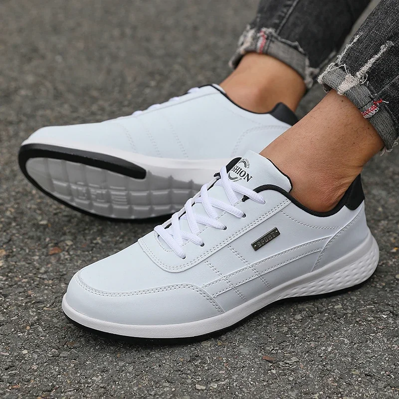 Men S Tennis Korean Edition Lightweight Fashion Sneakers Designer - Image 5