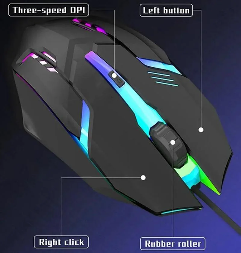 Latest High-quality Ergonomic Gaming Mouse - Image 5