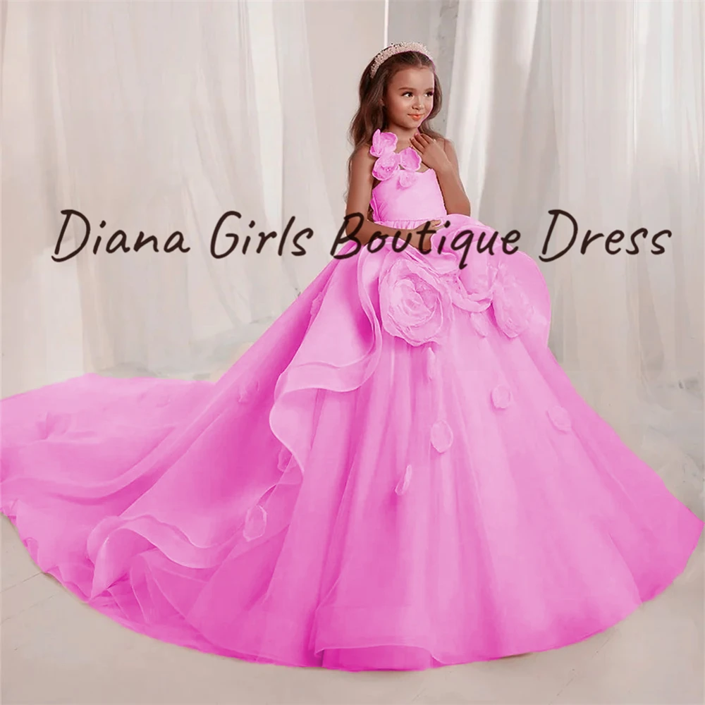 Flower Girl Dress Wedding Dresses Appliques Princess Evening Gowns - Image 11
