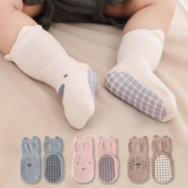 Baby Floor Socks Spring Autumn Pure Cotton Infant Cartoon - Image 4