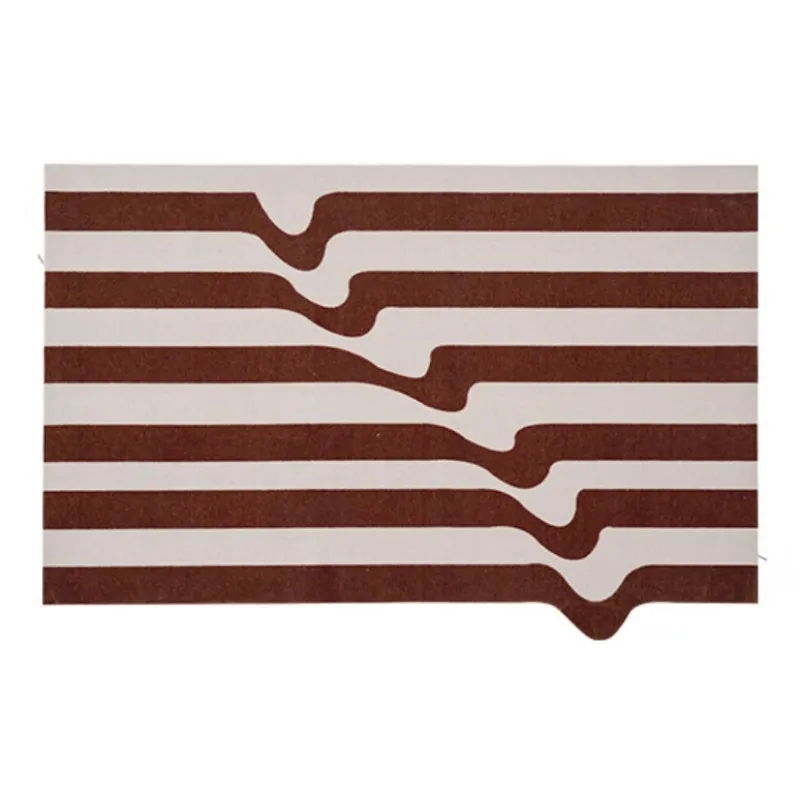 Modern Style Bedroom Decor Bedside Carpet Thicken Trendy Art - Image 14