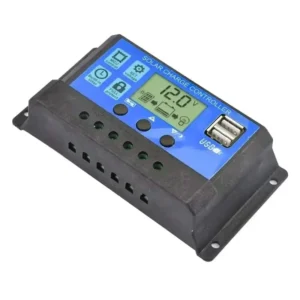 Solar Charge Controller 12v24v 30a/20a/10a Auto Lcd Dual Usb