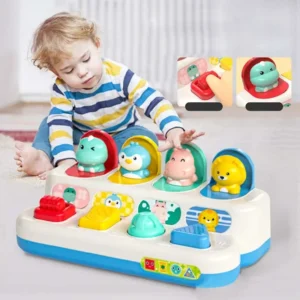 Interactive Activity Sensory Toy For Babies Cause And Effect