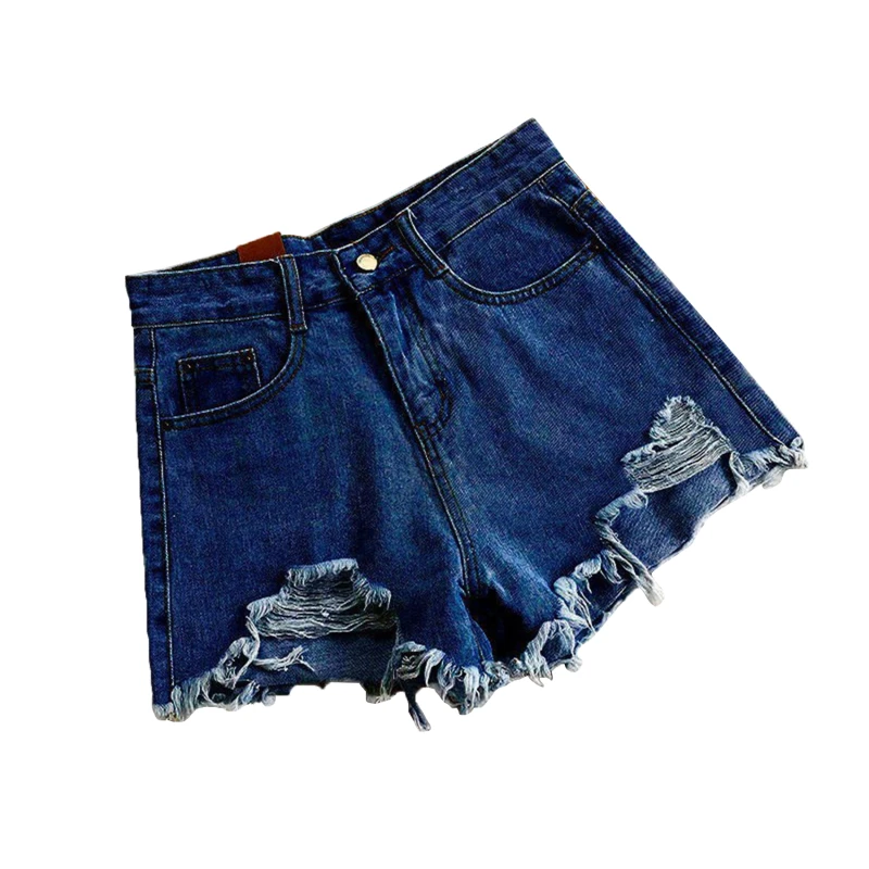 Korean Denim Shorts Women Summer Fashion Casual High Waist - Image 5