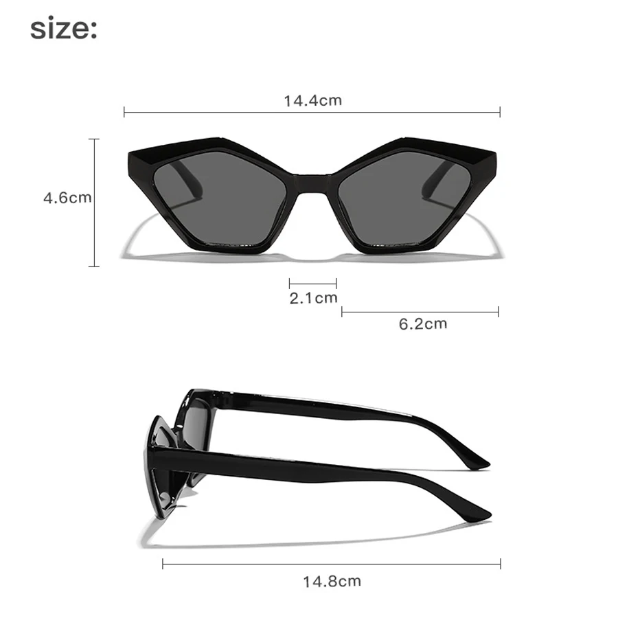 Retro Cat Eye Sunglasses – Vintage Style - Image 6