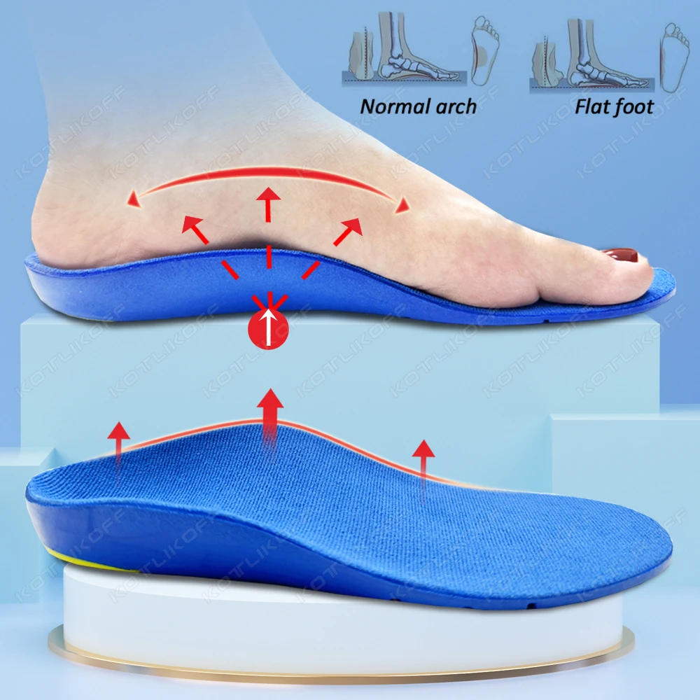Adult Children S Orthotic Insoles Arch Support For Flat - Image 2