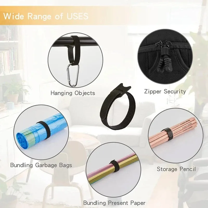 Reusable Cable Ties – Cord Organizer Set - Image 6