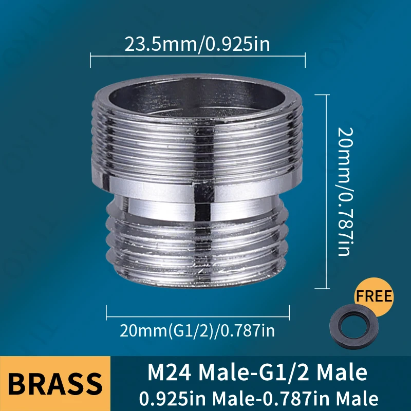 Brass Faucet Adapter Male Female Kitchen Converter For Aerator - Image 20