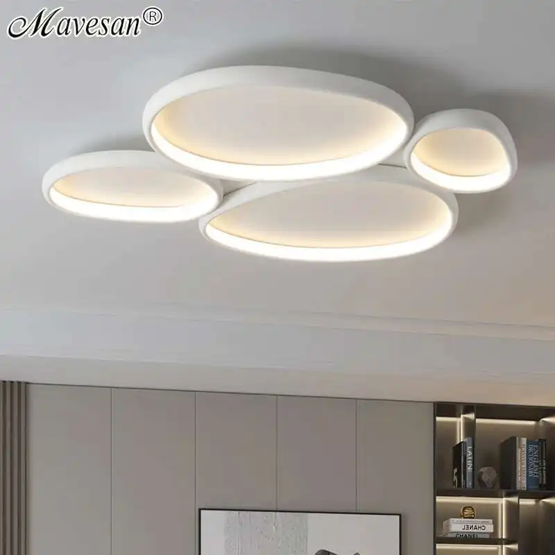 Home Lighting Led Ceiling Light Simple Modern Ceiling Chandeliers for Bedroon Living Room Study Lustres Indoor Decoration Lamp - Image 2
